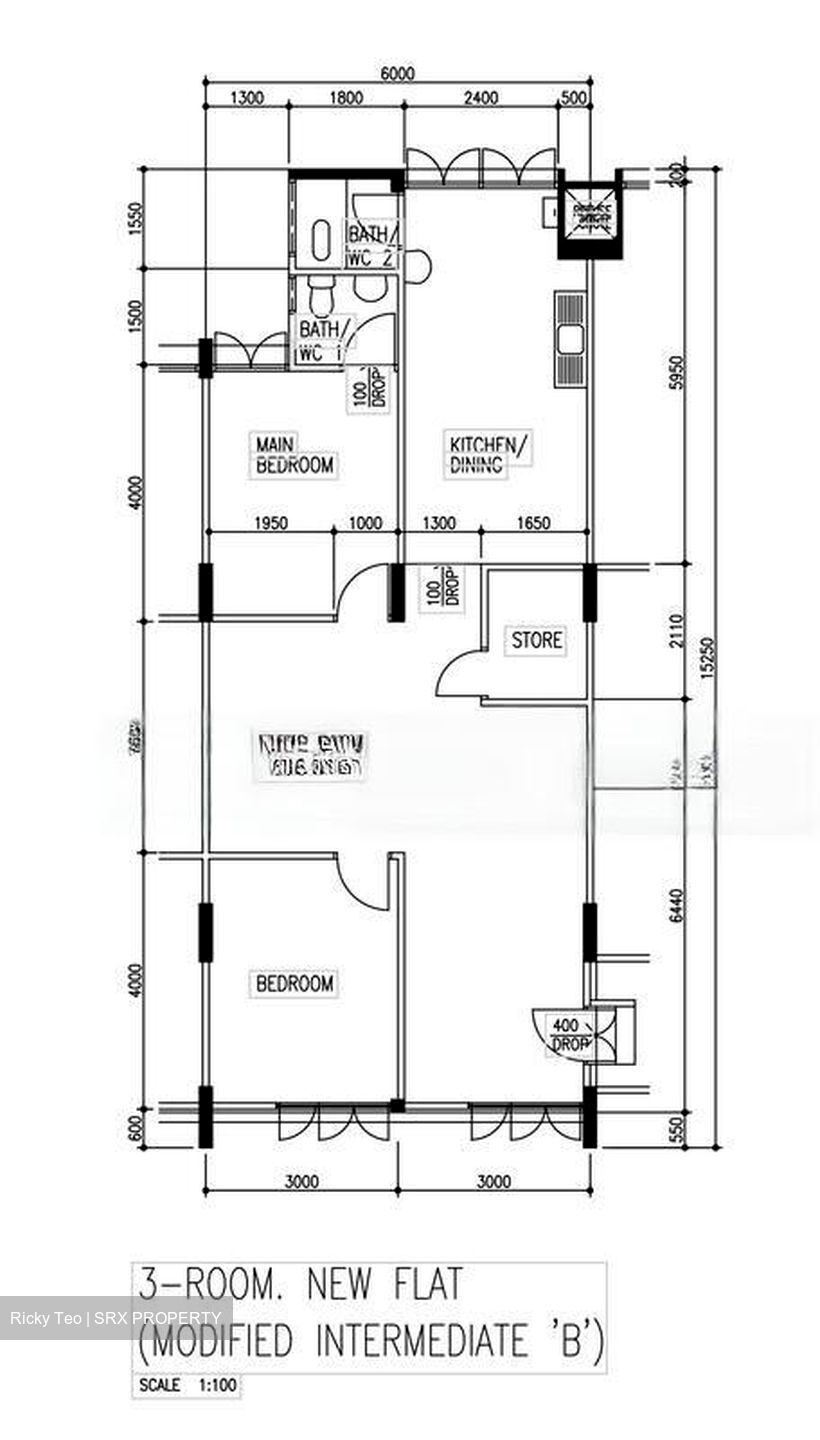 Blk 175 Bukit Batok West Avenue 8 (Bukit Batok), HDB 3 Rooms #443004391